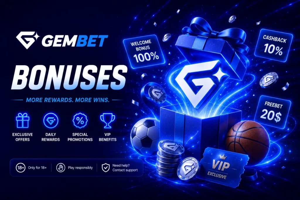 Gembet bonuses